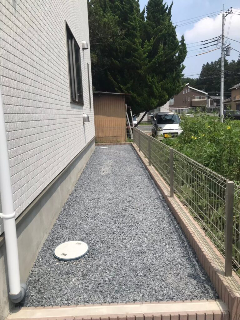 埼玉県草加市砂利